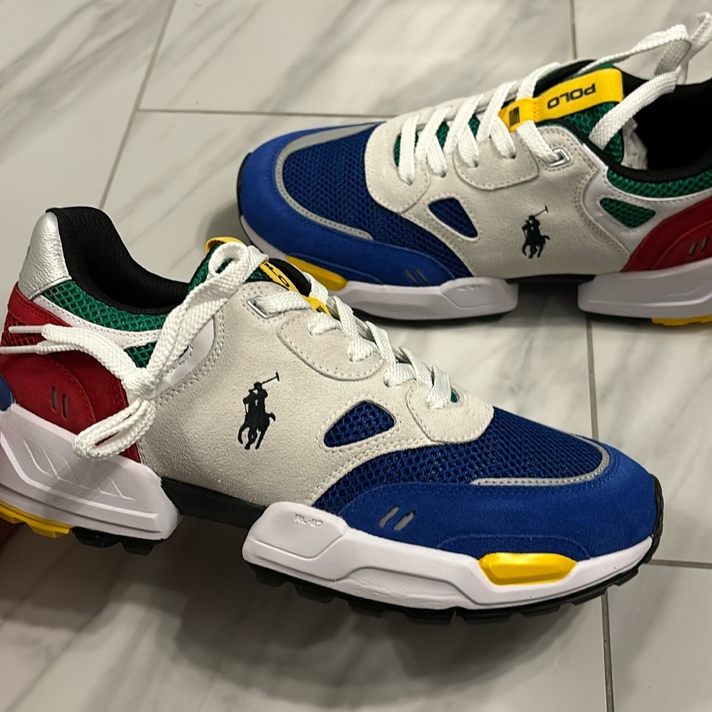 Men’s Polo Ralph Lauren Colorblock Sneakers